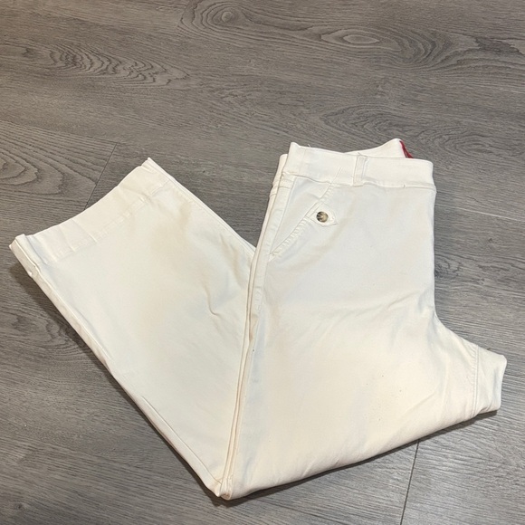 SPANX Stretch Twill Pull On Cropped Pants - Picture 2 of 8